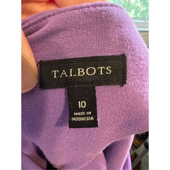 Women’s Purple Midi Sheath Dress 10 Work Office Wear - Picture 9 of 10